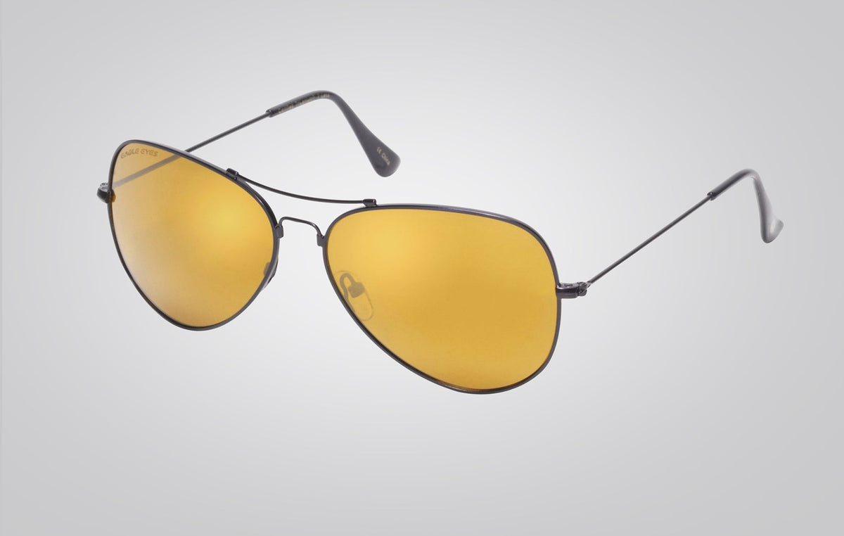 Memory Flex™ Aviator  Flexible & Bendable Sunglasses – Eagle