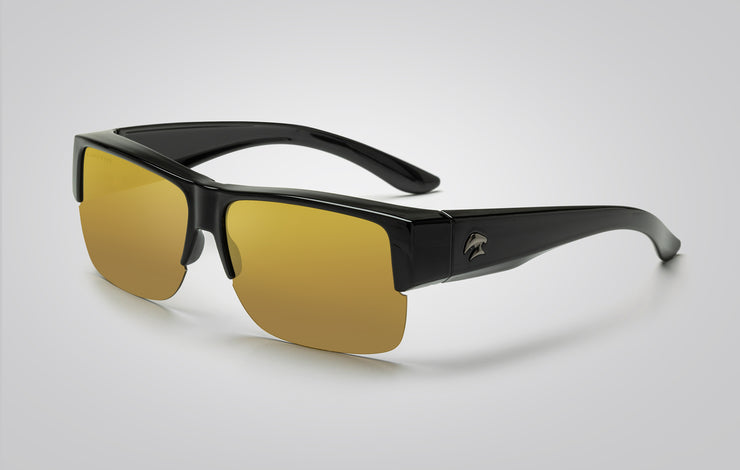 FitOn Semi-Rimless Mirror Sunglasses