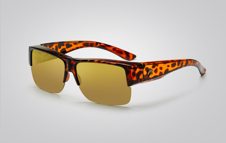 Fit over Polarized lenses | FitOn Semi-Rimless Mirror  display picture 2