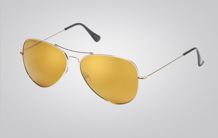 Buy Silver Yellow Full Rim Aviator Fallon Colby The Metal Edit S31038 -C39  Sunglasses at Lenskart.